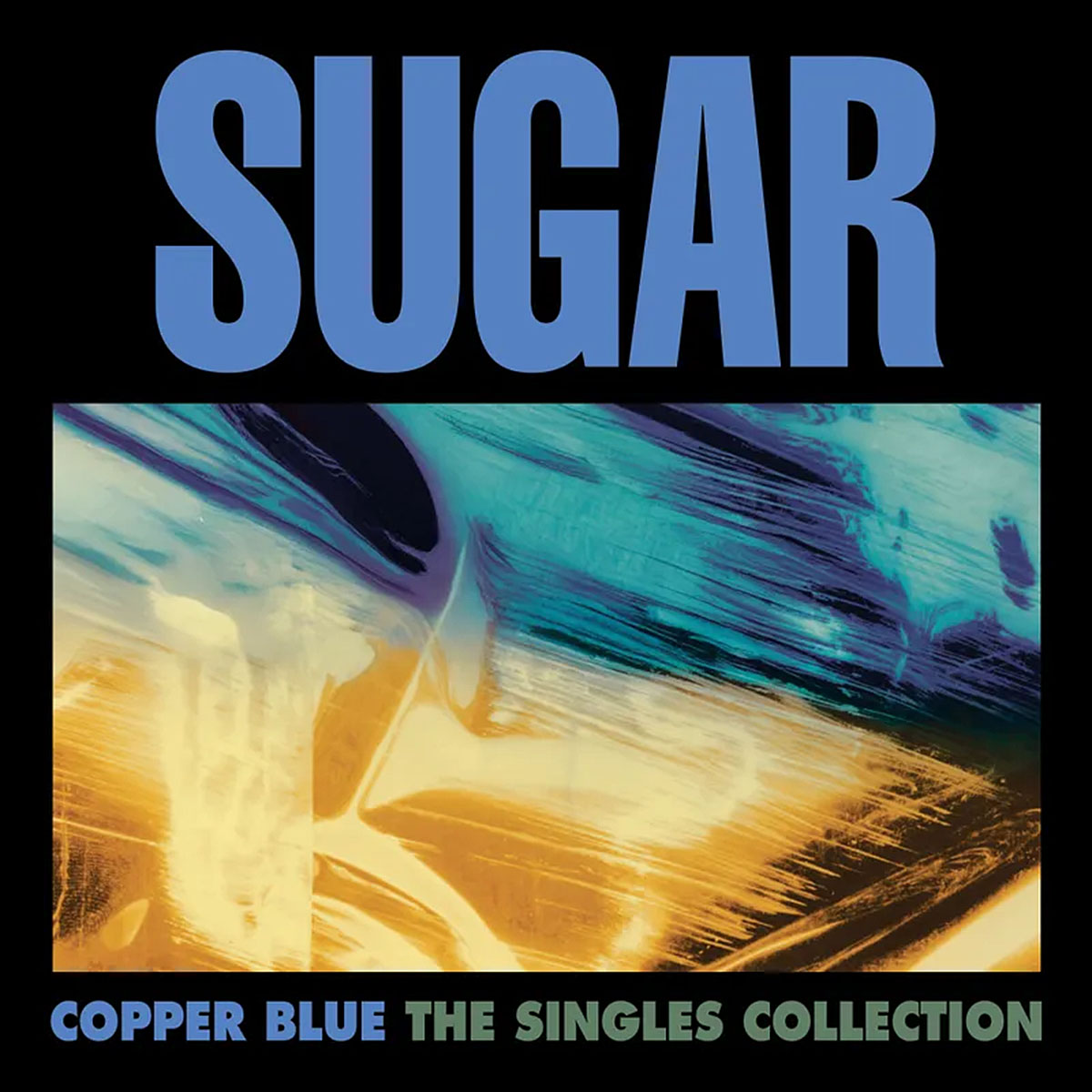 Bob Mould  Copper Blue: The Singles Collection 4 x 12" vinyl box set front