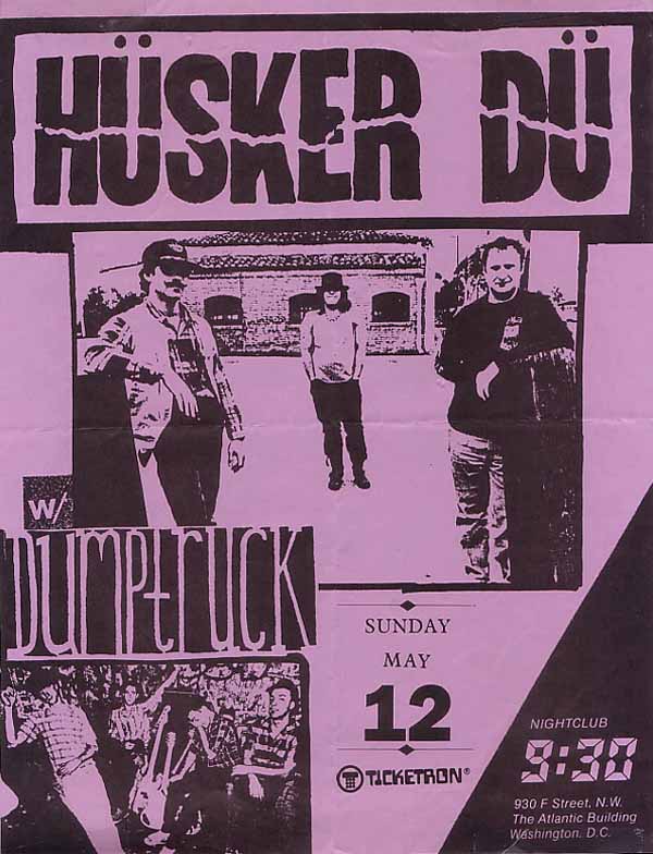 Husker Du 1985 Poster Gallery